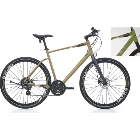 Resim Carraro Sportive 324 28 Jant Şehir & Tur Bisikleti (Mat Haki Yeşil Siyah) 48 Kadro 