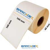 Resim 100 MM X 100 MM Eco Termal Etiketi 1000 
