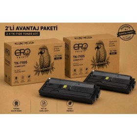 Resim Ero Print Kyocera Taskalfa 3010 Muadil Toner - 2'li Avantaj Paket 