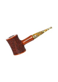 Resim Şahin Outdoor 6 Yıldız 9mm. Filtreli Akrilik Saplı Pipo 260004 