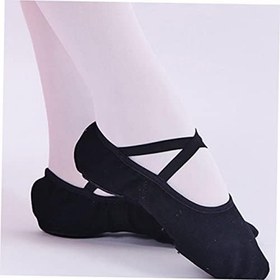 Resim GALPADA 1 Çift Bale Ayakkabıları Kadın Ayakkabı Kadınlar Için Yassı Ayakkabılar Daireler Pembe Kadınlar Için Daireler Abiye Kumaş Dans Daireler Bale Daireler Bale Dans Ayakkabıları 