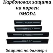 Resim Homeben Omoda Araba Eşikleri İçin Karbon Kaplama Koruyucu Film 235122282 