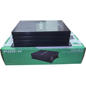 Resim Frxx XQ-6A Max Power 50WX6CH Multimedya Oem Teyp Uyumlu Oto Amfi 