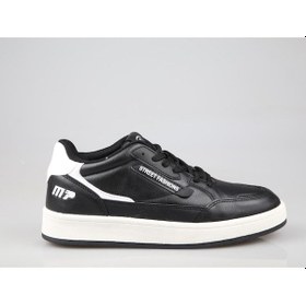 Resim Mp 242-2058 Siyah-beyaz Erkek Sneakers Sıyah/beyaz 