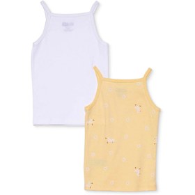 Resim HelloBabymon Kız Bebek 2li Atlet Strappy 