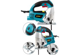Resim Staxx Power Germany Motor 6 Kademe Devirli Pandüllü Dekupaj Testere + 5 Bıçak 1700 Watt 65MM 