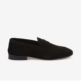 Resim Mocassini Gold Erkek Loafer 65936 Siyah Süet 