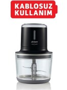 Resim Arzum AR1128 Freechopp Cam Hazneli Şarjlı Doğrayıcı Tüm Ürünlerimiz Faturalı, Orijinal ve Garantili