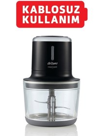 Resim Arzum AR1128 Freechopp Cam Hazneli Şarjlı Doğrayıcı 