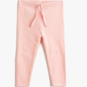 Resim Kız Bebek Fitilli Basic Tayt Beli Lastikli 