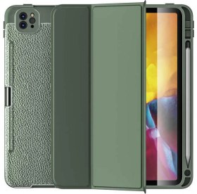Resim Case 4u Apple iPad Pro 11 2020 Kılıf 360 Tam Koruma Kapaklı Uyku Modlu Stand Özellikli Wlons Tablet Kılıf Yeşil 