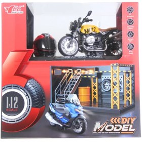 Resim Angel Of Life 1/12 Motosiklet Latte PB 3R Sesli ve Işıklı 