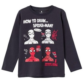 Resim Name It Spiderman Antrasit Erkek Çocuk Sweatshirt 13221198 001 Antrasit 