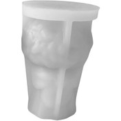 Resim A-3d Fiyonklu Aşk Kalp Buket Gül Mum Silikon Kalıp 