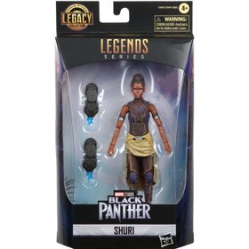 Resim Marvel Legends Black Panther Legacy Collection - Shuri Aksiyon Figürü 