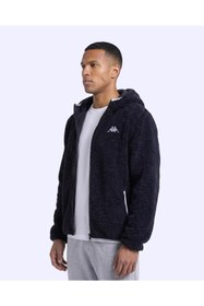 Resim Kappa Mesa Sherpa Erkek Siyah Regular Sherpa Mont 