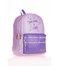 Resim Kaukko K1568 Sparkle Sırt Çantası Duble Lila 