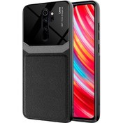 Resim Xiaomi Redmi Note 8 Pro Uyumlu Kılıf Deri Tasarım Sert Lens Koleksiyonu, Yüksek Malzeme Kalitesi 