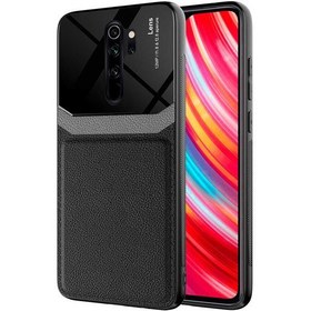 Resim Xiaomi Redmi Note 8 Pro Uyumlu Kılıf Deri Tasarım Sert Lens Koleksiyonu, Yüksek Malzeme Kalitesi 