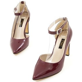 Resim Tamer Tanca Kadın Vegan Bordo Topuklu & Stiletto Ayakkabı 22 319 Bn Ayk Bordo Rgn Bordo 