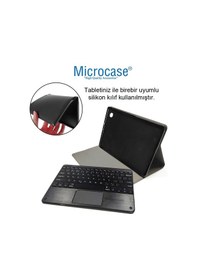 Resim Apple Uyumlu iPad 10.9 2022 Bluetooth Touchpad Klavyeli Kılıf-BKK5 