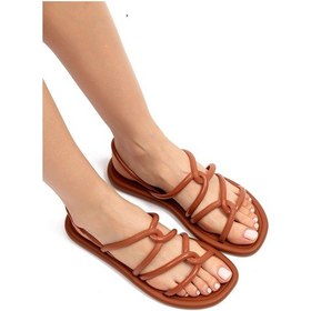 Resim İpanema Meu Sol DD0012 Kadın Sandalet Kahve 37/42 Kahverengi - Pembe 