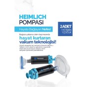 Resim Vacassist Hemlik Pompası - Hemlich Manevrası - Boğulma Önleyici Cihaz - 1 Adet Yetişkin 1 Adet Çocuk 