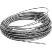 Resim ECESSAN ÇELİK HALAT 30 Metre 6mm 6x19 Kendirözlü Galveniz Çelik Halat 