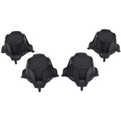 Resim Vkemall Maverick X3 İçin Şık Abs Jant Kapakları - 2017-2020 Modellerine Uyumlu, 4 Adet Siyah 