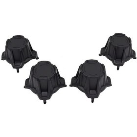 Resim Vkemall Maverick X3 İçin Şık Abs Jant Kapakları - 2017-2020 Modellerine Uyumlu, 4 Adet Siyah 