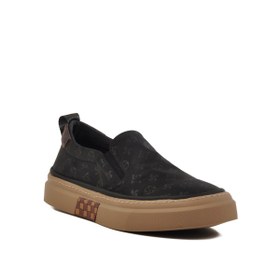Resim Guja Siyah Hafif Slip-On Erkek Casual Ayakkabı 