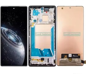 Resim infinix GT 20 Pro Uyumlu Lcd Ekran Dokunmatik Full Çıtalı Silver Gümüş 