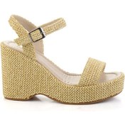 Resim Bej Kadın Dolgu Topuklu Ayakkabı K05688950228 Bej 