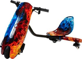 Resim Drift Car Elektrikli Kaykay Bluetooth Grafity Desenli Kasa-10 