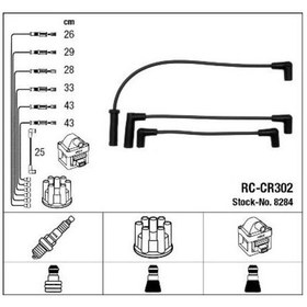 Resim Ngk 8284 Rc-cr302 Ateşleme Kablosu 05017059aa 