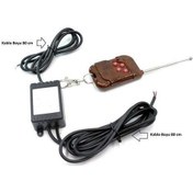 Resim Uzaktan Kumandalı Sis/led Çakar Modülü 2 Çıkışlı -12 Modlu Ahşap Kumandalı 