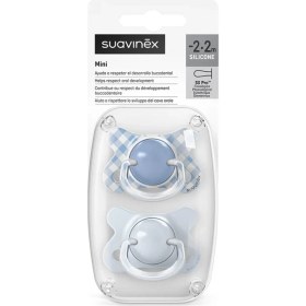 Resim Suavinex Wild&free Silikon Emzik 2'li Yenidoğan Mavi 