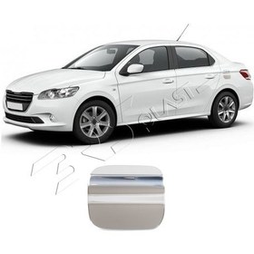Resim Peugeot 301 Uyumlu 2012 Ve Üzeri Krom Depo Kapağı Paslanmaz Çelik 