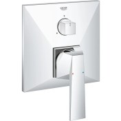 Resim Grohe Allure Brilliant Ankastre Banyo Duş Bataryası 3 çıkışlı divertörlü- 24099000 