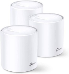 Resim Tp-Link Deco X60 3Lü Wi-Fi 6 Ax5400 Tüm Evi Kapsayan Mesh Wifi Sistemi 