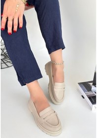 Resim Pabucmarketi Bej Kadın Günlük Ayakkabı Çok Renkli 