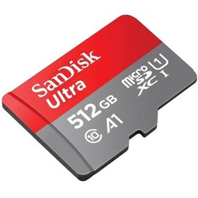 Resim SanDisk Ultra SDSQUAC-512G-GN6MN 512 GB microSDXC Class 10 UHS-I Hafıza Kartı 