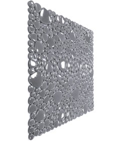 Resim MozaiKristaL Mutfak tezgah arası ve tüm yüzeyler için Gri Damla Cam Mozaik. ( 1 Kutu = 1 m2 Fiyatıdır ) 