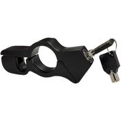 Resim Mufunye Profesyonel Çift Anahtarlı Motosiklet Kilidi - Hırsızlık Önleyici Ağır Hizmet Fren Kolu Ve Gaz Kelebeği Korumalı Bisiklet Kilidi 