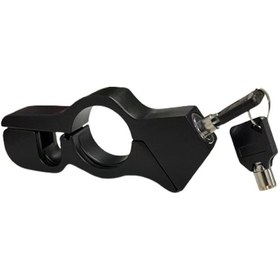 Resim Mufunye Profesyonel Çift Anahtarlı Motosiklet Kilidi - Hırsızlık Önleyici Ağır Hizmet Fren Kolu Ve Gaz Kelebeği Korumalı Bisiklet Kilidi 