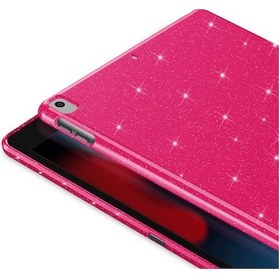 Resim Apsuwa Apple Uyumlu iPad Uyumlu 10.2 2021 9.nesil Kılıf Koton Simli Silikon 