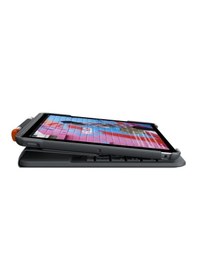 Resim Logitech Slim Folio Apple Uyumlu iPad Için Klavyeli Kılıf 10.2 (7&8.Gen) 