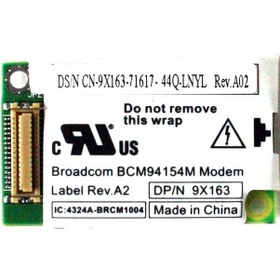 Resim Broadcom BCM94154M Laptop Notebook Fax Modem Board 