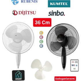 Resim dogant özdoğanlar avm Vestel Dijitsu Sinbo Cvs Kamosonic Lüxel Vantilatör Pervanesi 3 Kanat Kristal 