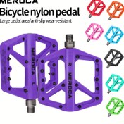 Resim MERoca Dağ Yol Bisikleti Pedalı Rulman Pailin Evrensel Kaymaz Naylon Geniş Ayaklık Bisiklet Pedali Aksesuarları, MEROCA 